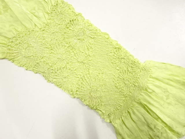 SILK shibori obiage